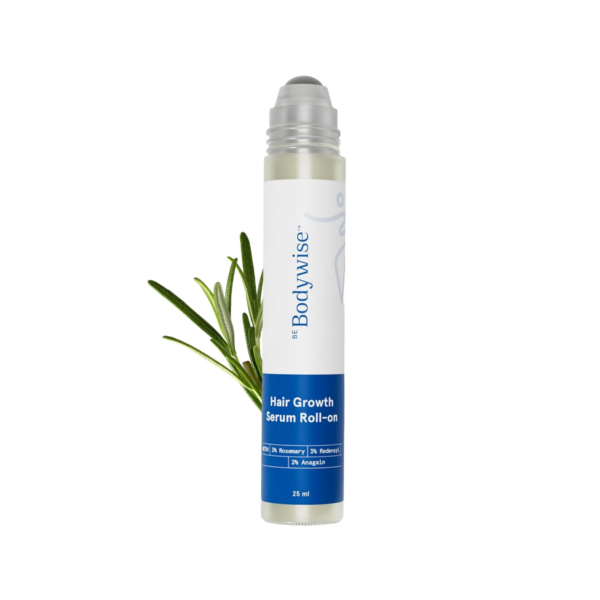 Be Bodywise Rosemary Hair Growth Serum 25ml Pack of 2 with roll-on applicator