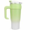 Insulated Stainless Steel Travel Tumbler with Handle, Straw & Lid
