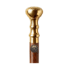 Round Brass Handle Walking Cane – 36 Inch Handmade Wooden Walking Stick - Product Image 7
