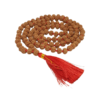 Original Nepal 5 Mukhi Pathri Rudraksha Mala 108 Beads Prayer Necklace