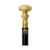 Vintage Brass Knob Handle Walking Cane – 36 Inch Handmade Wooden Walking Stick