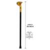 Cobra Brass Walking Cane – 36 Inch Handmade Wooden Walking Stick