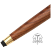 Lion Head Brass Walking Cane