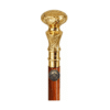 Round Brass Handle Walking Cane – 36 Inch Handmade Wooden Walking Stick - Product Image 13