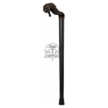 Antique Bronze Horse Head Walking Cane – 36 Inch Handmade Wooden Walking Stick