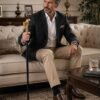 5 3 luxury cobra head walking cane 36 inch