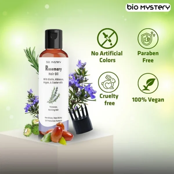 Alternative view of bio Mystery Rosemary Hair Oil - 100 ml