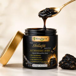 RasAyur Pure Shilajit Resin – Himalayan Shilajit (20g)