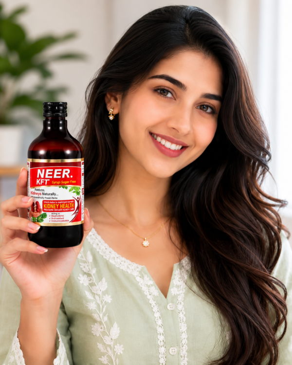 Alternative view of NEER KFT Sugar Free Syrup – Kidney Health Support