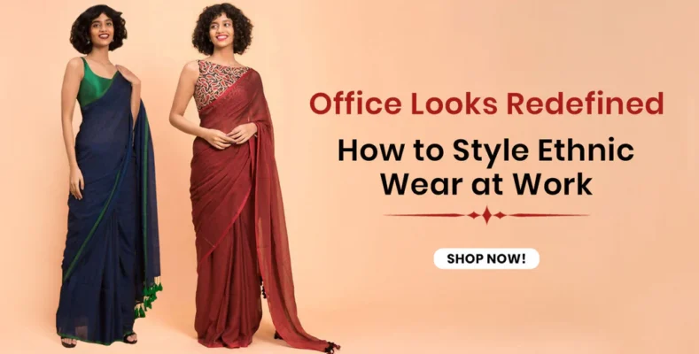 Office Looks Redefined How to Style Ethnic Wear at Work 1bdc117e 5e69 4601 bbd7 69fb692a054a