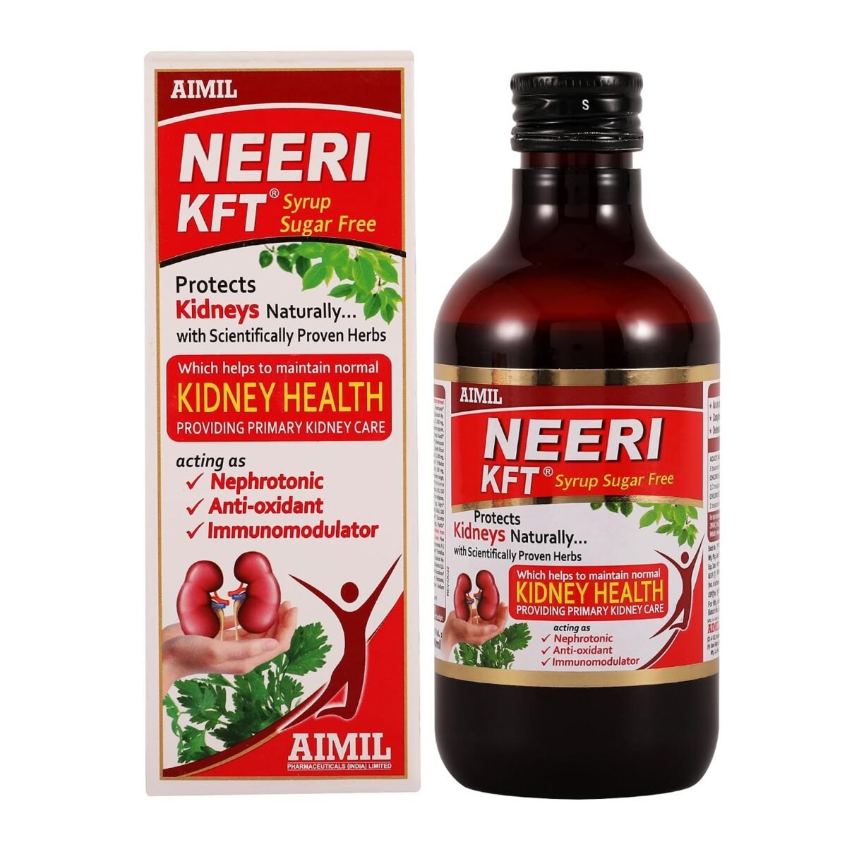 Aimil Neeri KFT Sugar-Free Ayurvedic Syrup 200ml – Polyherbal Wellness Formula