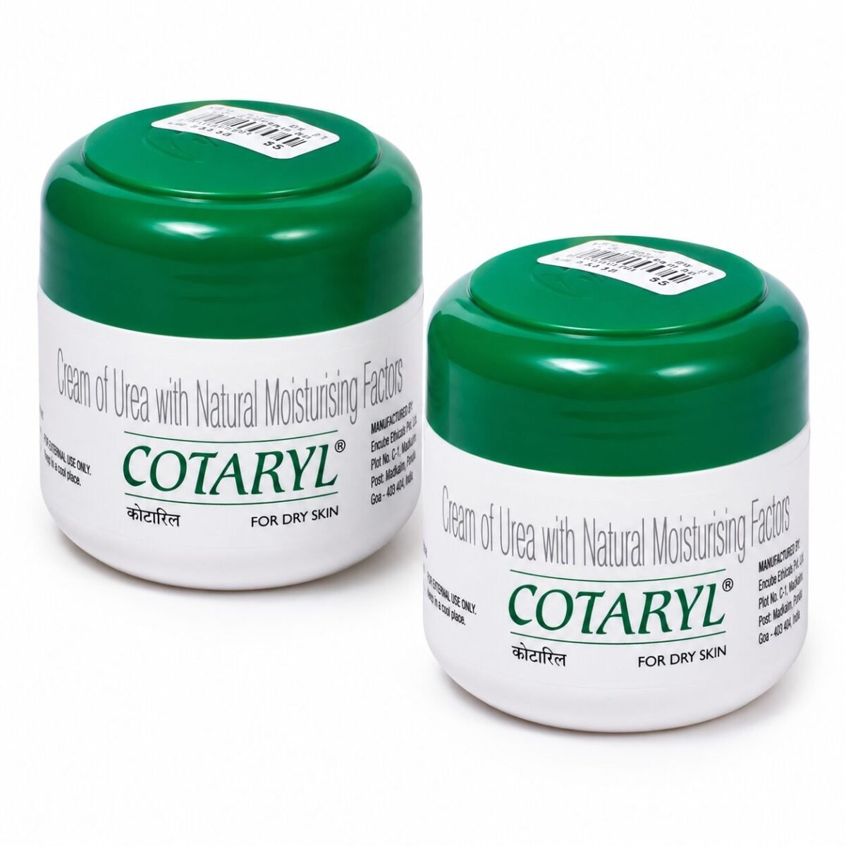 Cotaryl Urea Cream with Natural Moisturizing Factors 75g Pack of 2