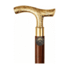 Engraved Brass T Handle Walking Cane – 36 Inch Handmade Wooden Walking Stick - Product Image 4