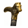 Lion Head Brass Walking Cane – 36 Inch Handmade Wooden Walking Stick - Product Image 6