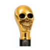 Skull Brass Walking Cane – 36 Inch Handmade Wooden Walking Stick - Product Image 13
