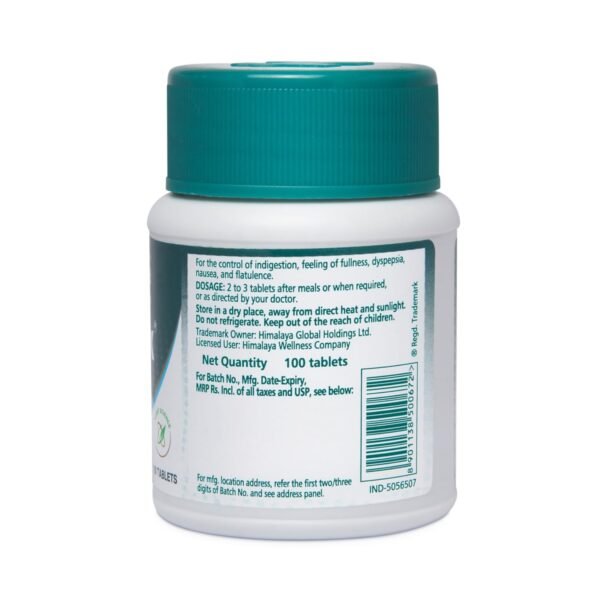 Himalaya Gasex Tablets 100 Count Pack of 2 Herbal Digestive Supplement - Product Image 2