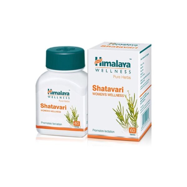 Himalaya Shatavari Tablets 60 Count Pack of 2 Herbal Supplement