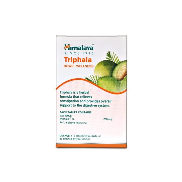 Himalaya Triphala Tablets 60 Count Pack of 2 Herbal Supplement - Product Image 2