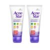 Mankind Acne Star Face Wash 50g Pack of 2 – Salicylic & Glycolic Acid Face Cleanser