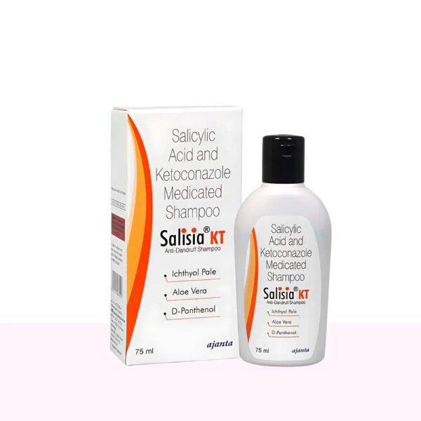 New Salisia KT Anti-Dandruff Shampoo 75ml – Purifying Scalp Cleanser - Product Image 7