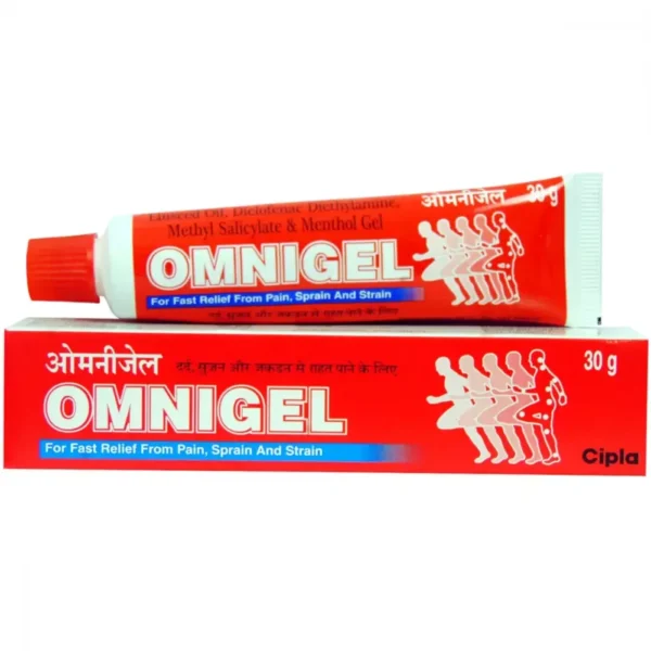 Omnigel Pain Relief Gel 30g Pack of 2 – Fast Relief Topical Formula - Product Image 3