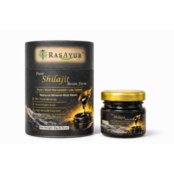 RasAyur Pure Shilajit Resin 20g – Himalayan Shilajit Supplement - Product Image 7
