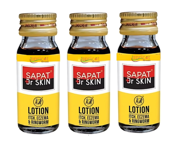 Alternative view of SAPAT Dr Skin Lotion – Itch, Eczema & Ringworm Relief