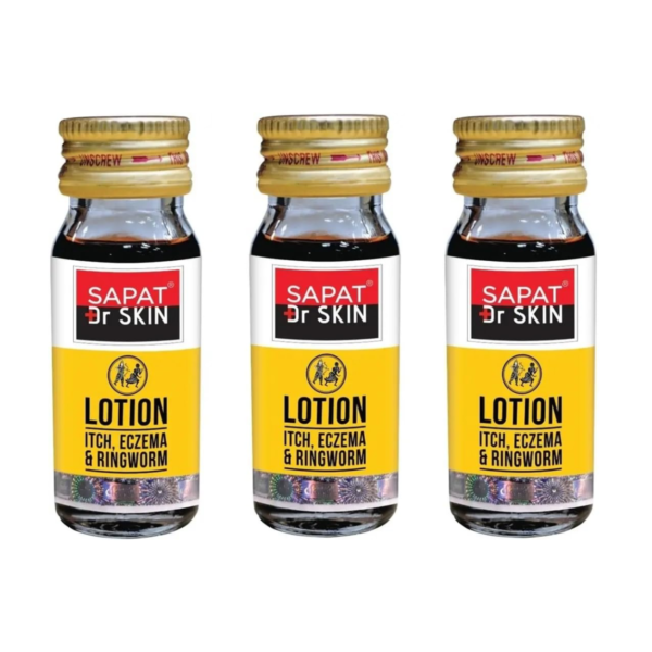 Sapat Lotion 12ml Pack of 3 – Skin Exfoliating Cleansing Lotion - Product Image 3