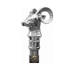 Silver Ram Head Walking Cane – 36 Inch Premium Wooden Walking Stick with Polished Metal Handle - Product Image 7