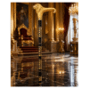 Lion Head Walking Cane Decorative Brass Handle Black Shaft - Product Image 6