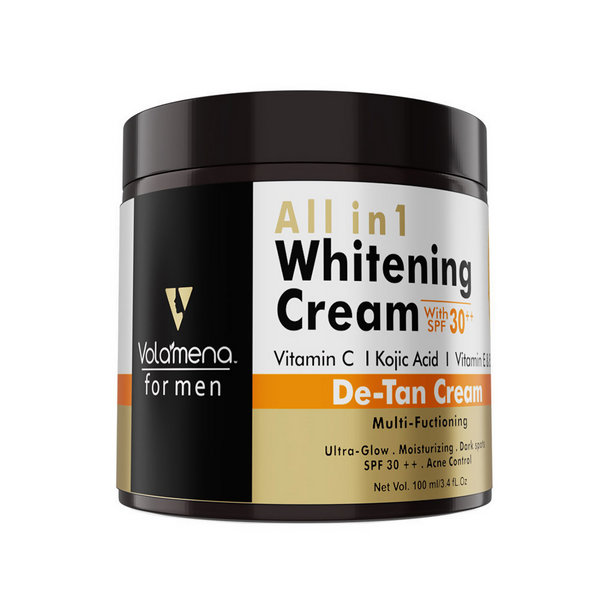 All in 1 Whitening Cream SPF 30++ De-Tan Face Cream 100ml