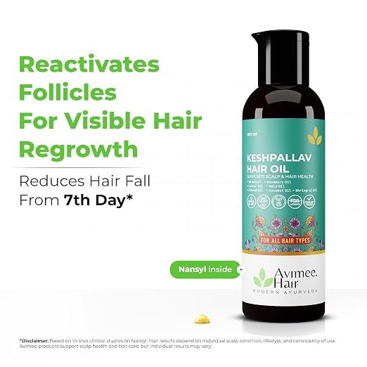 Avimee Keshpallav Hair Oil for Hair Growth Care 100 ml - Product Image 2