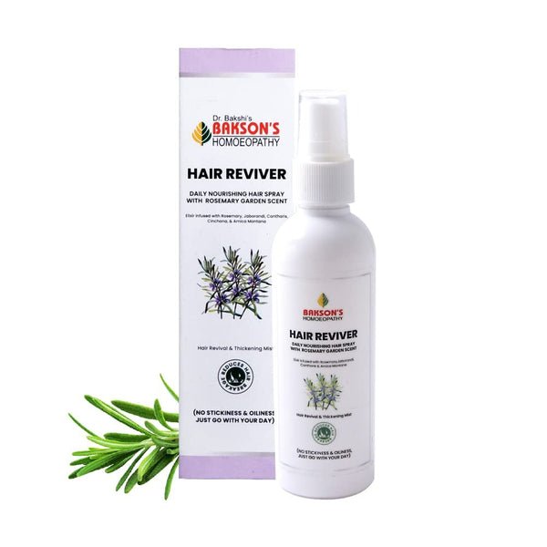 Bakson’s Hair Reviver Hair Spray 100ml Herbal Scalp Mist