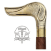 Duck Head Brass Walking Cane ? 36 Inch Handmade Wooden Walking Stick - Image 9