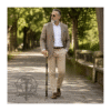 Duck Head Brass Walking Cane ? 36 Inch Handmade Wooden Walking Stick - Image 2
