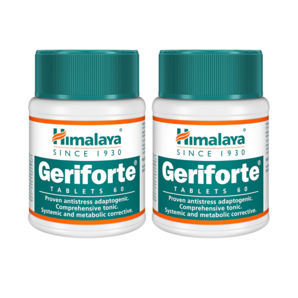 Himalaya Geriforte Tablets 60 Count Pack of 2 Herbal Supplement - Product Image 3