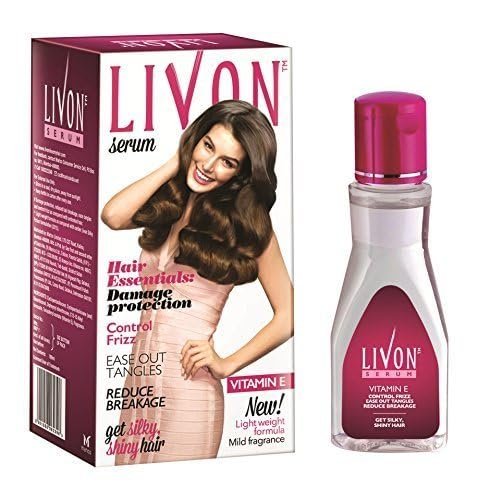 Livon Hair Serum for Frizz-Free Hair with Argan Oil & Vitamin E 3.3 fl oz - Product Image 2