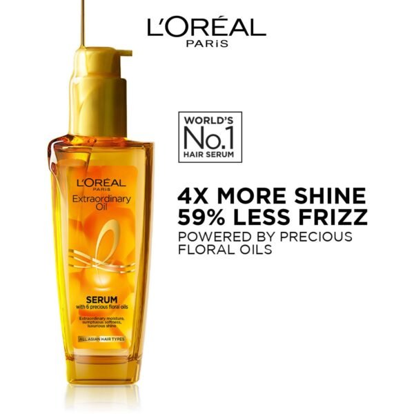 L’Oréal Paris Extraordinary Oil Hair Serum 100ml for All Hair Types - Product Image 2