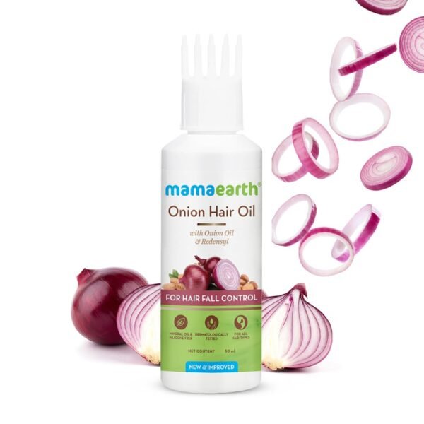 Mamaearth Onion Hair Oil with Redensyl for Hair Care 50 ml - Product Image 2