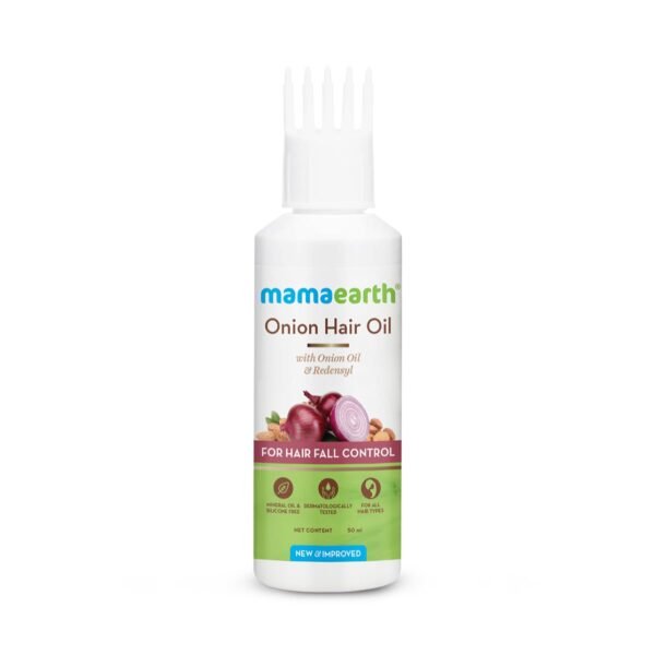 Mamaearth Onion Hair Oil with Redensyl for Hair Care 50 ml