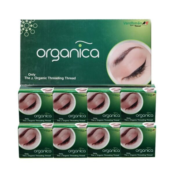 Organica Eyebrow Thread Organic Cotton Hair Removal Thread Pack of 8
