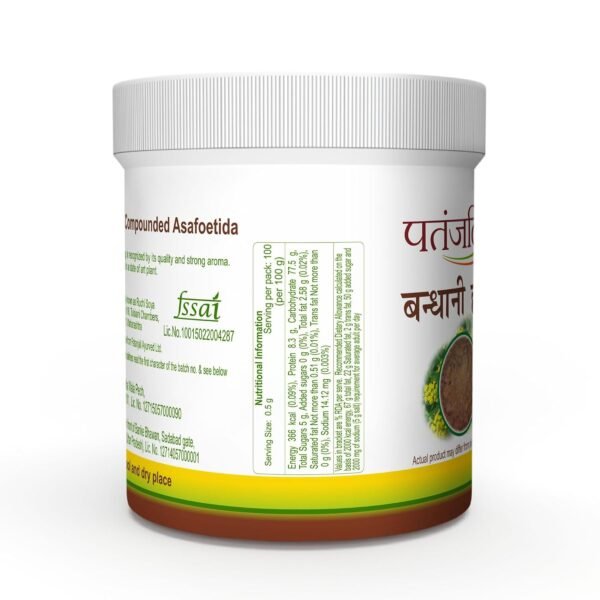 Patanjali Bandhani Hing Compounded Asafoetida Powder 100g