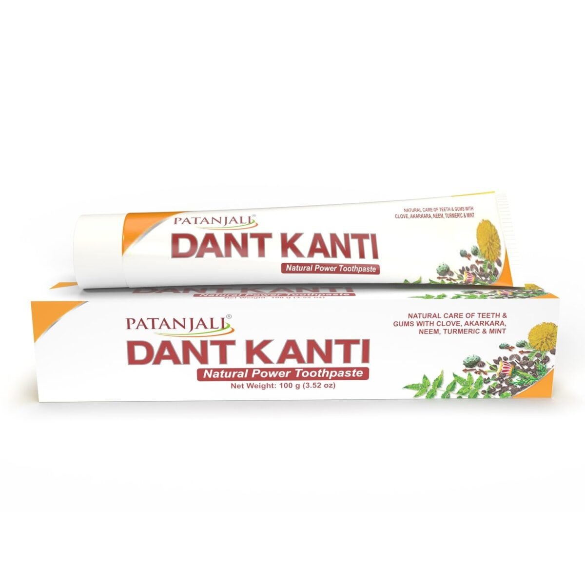 Patanjali Dant Kanti Toothpaste Natural Power 100g