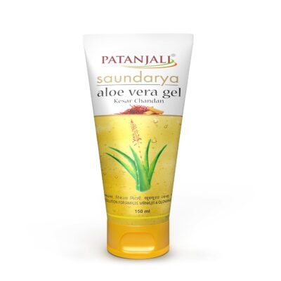 Patanjali Saundarya Aloe Vera Gel Kesar Chandan 150ml