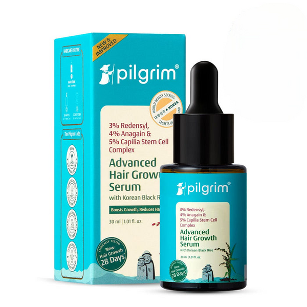 Pilgrim Advanced Hair Growth Serum Redensyl Anagain 30ml