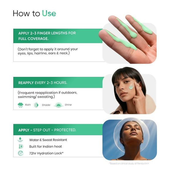 SkinInspired The Green Sunscreen SPF 50 PA++++ 50ml - Product Image 2