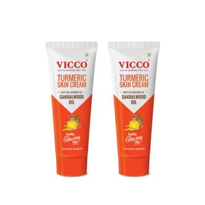 Vicco Turmeric Skin Cream Pack of 2, 70g Everyday Skin Care