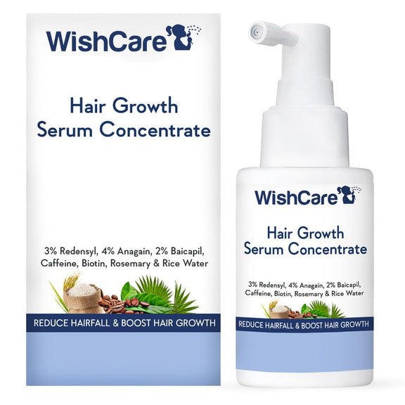 WishCare Hair Growth Serum Concentrate 100ml with Redensyl & Anagain - Product Image 6